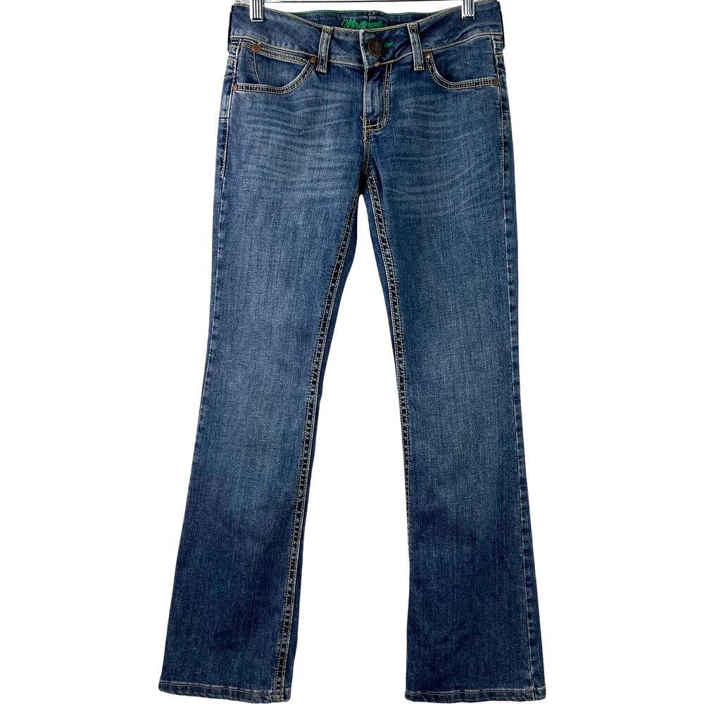 Wrangler Vintage Women's Denim Jeans Western-Rodeo Embroidered Size 3/4 x 30
